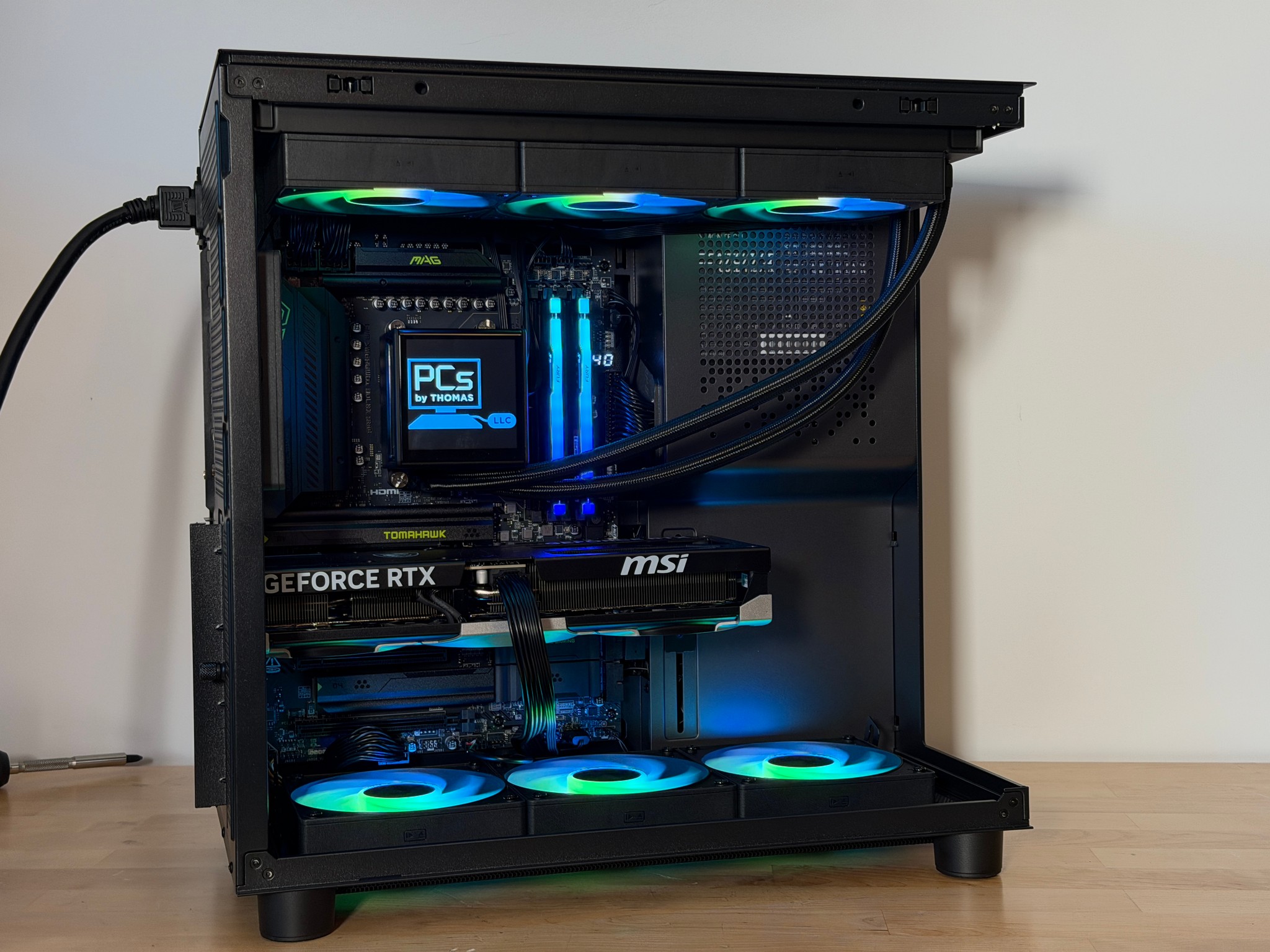 Ryzen 7 9850x3d RTX 5080 Gaming PC
