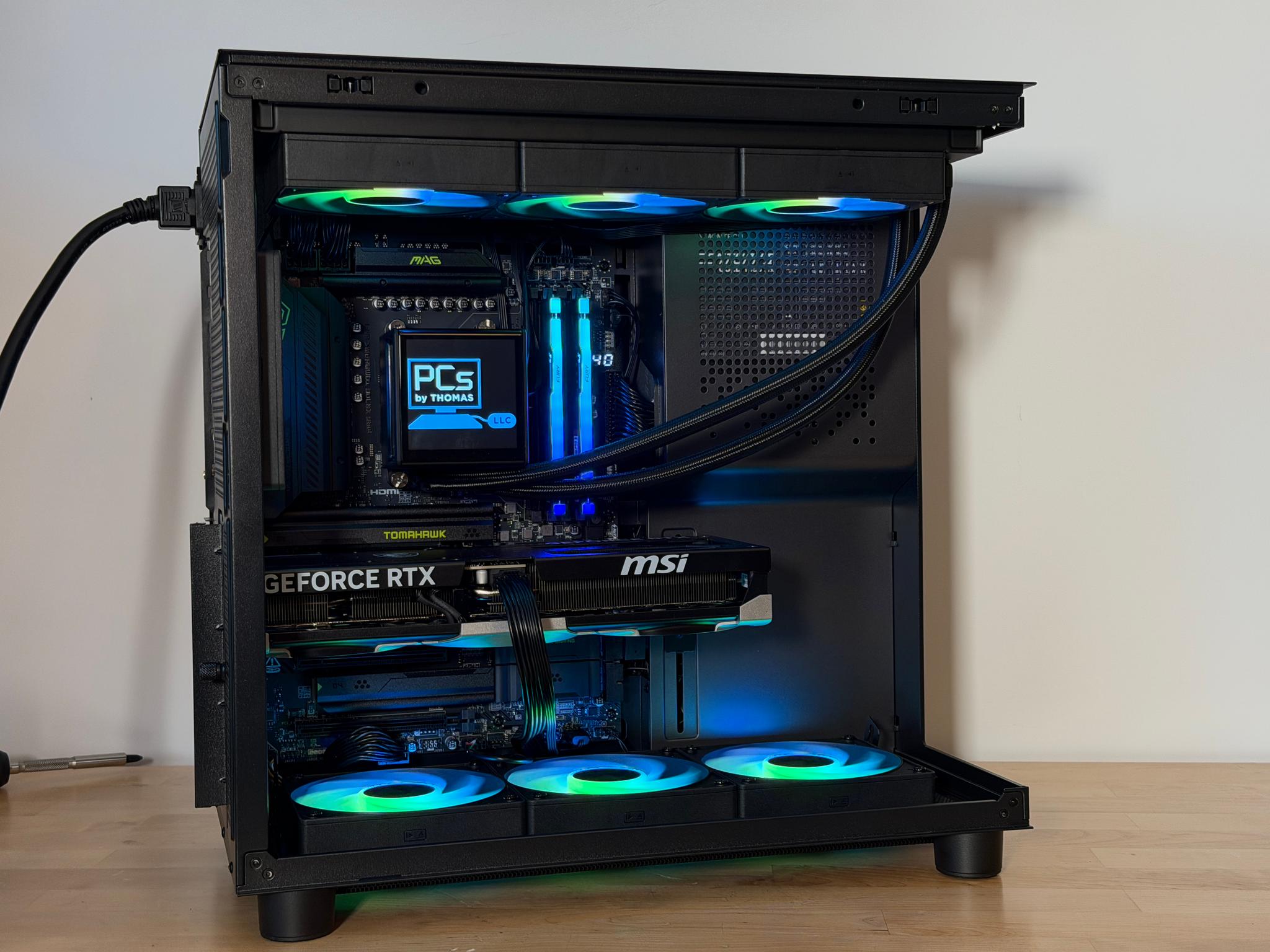 Ryzen 7 9850x3d RTX 5080 Gaming PC