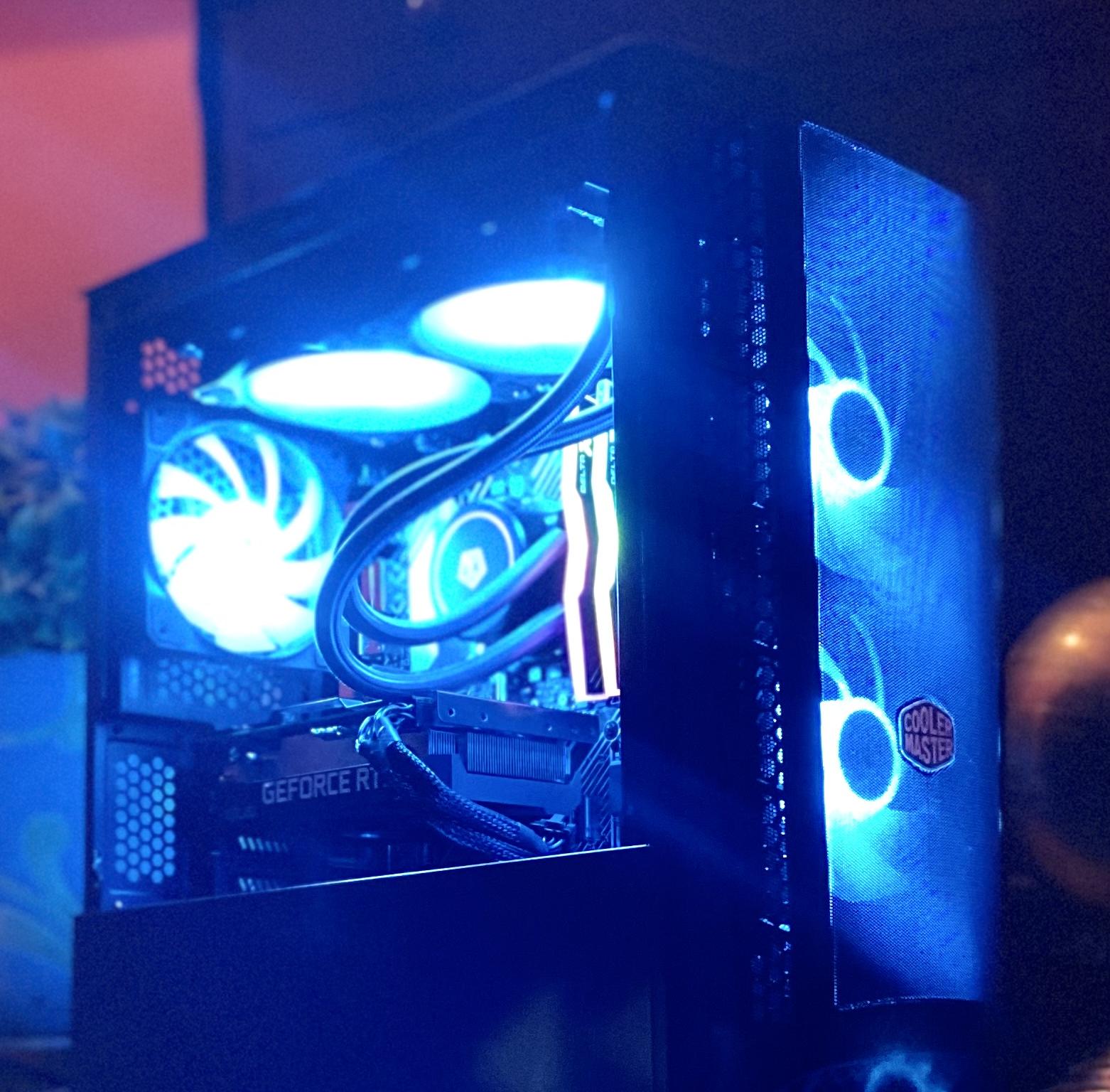 “Dark Comet” Intel 10105F (Comet ☄️ Lake)| RTX 3050| 16GB TFoRce RGB DDR4| NVMe/SSD=1TB | Windows 11