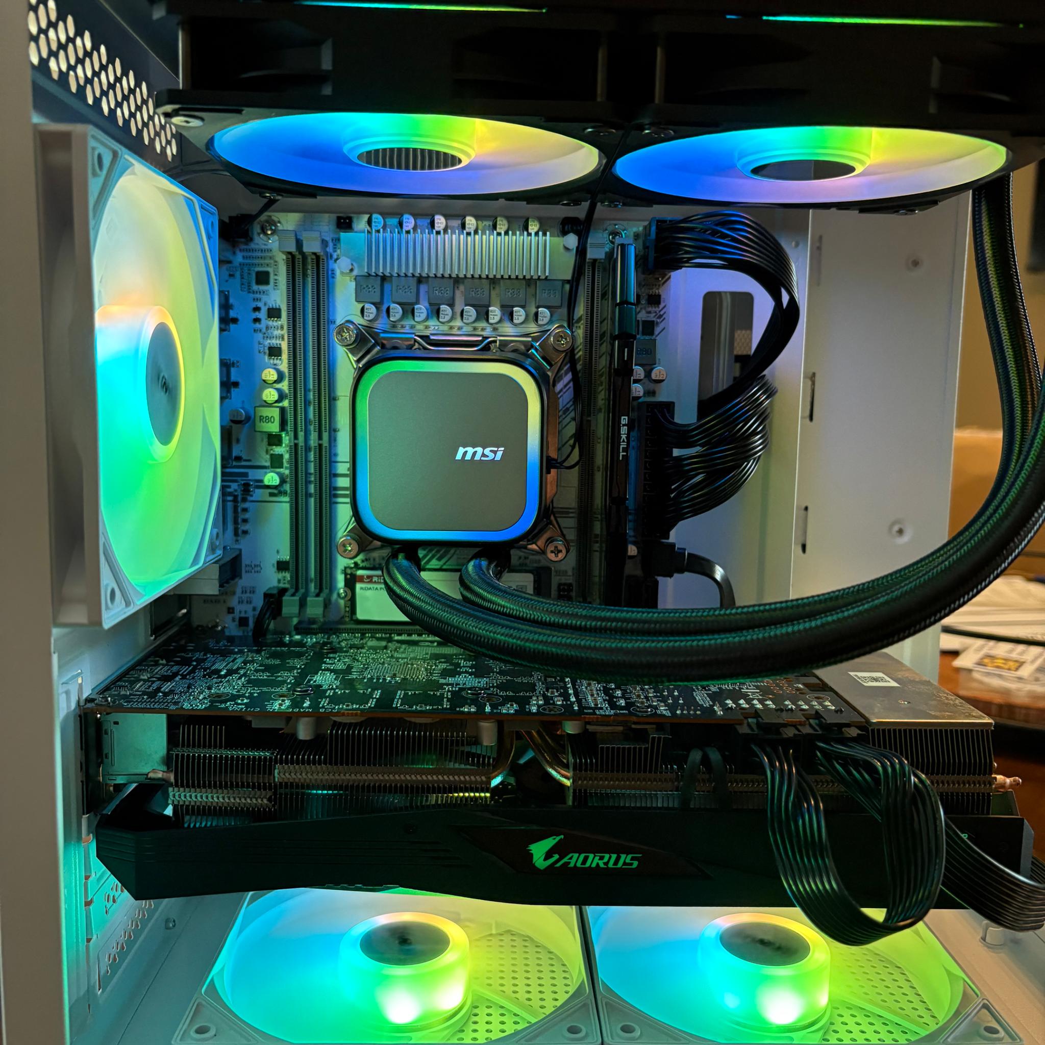 Gaming PC | RX 5700 XT | Intel E5 | 1.5 TB Storage | 16GB Ram