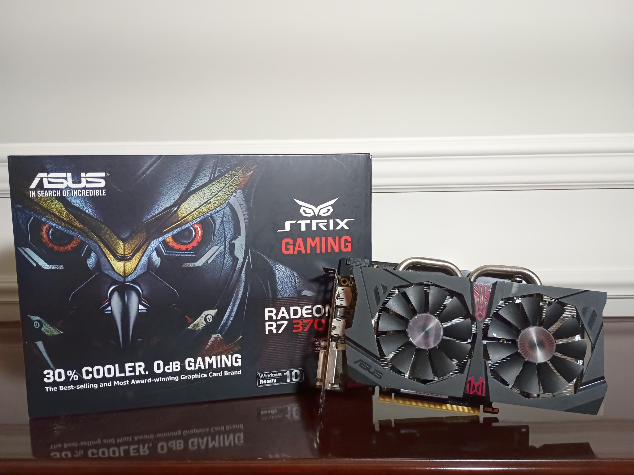 Strix Gaming Radeon R7 370 4GB- Want gone!