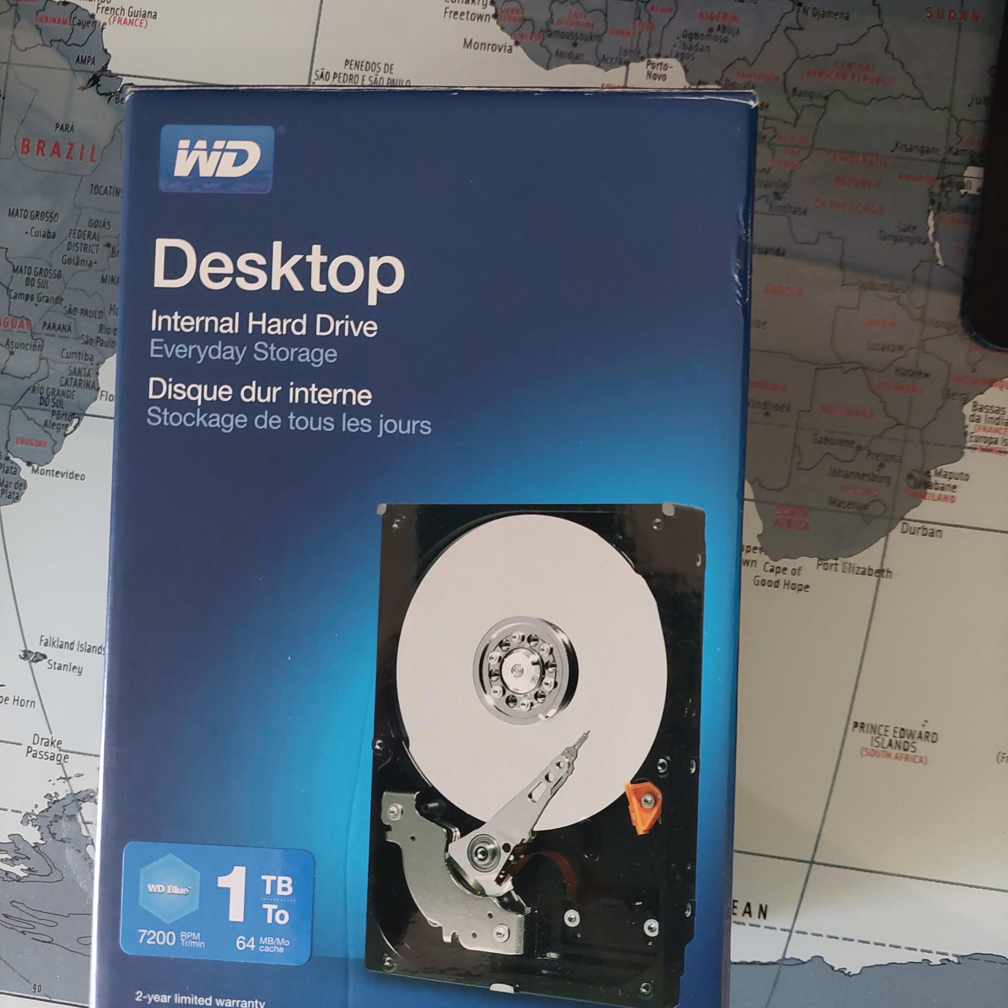 Western Digital WD Blue 1 TB Drive 7200RPM