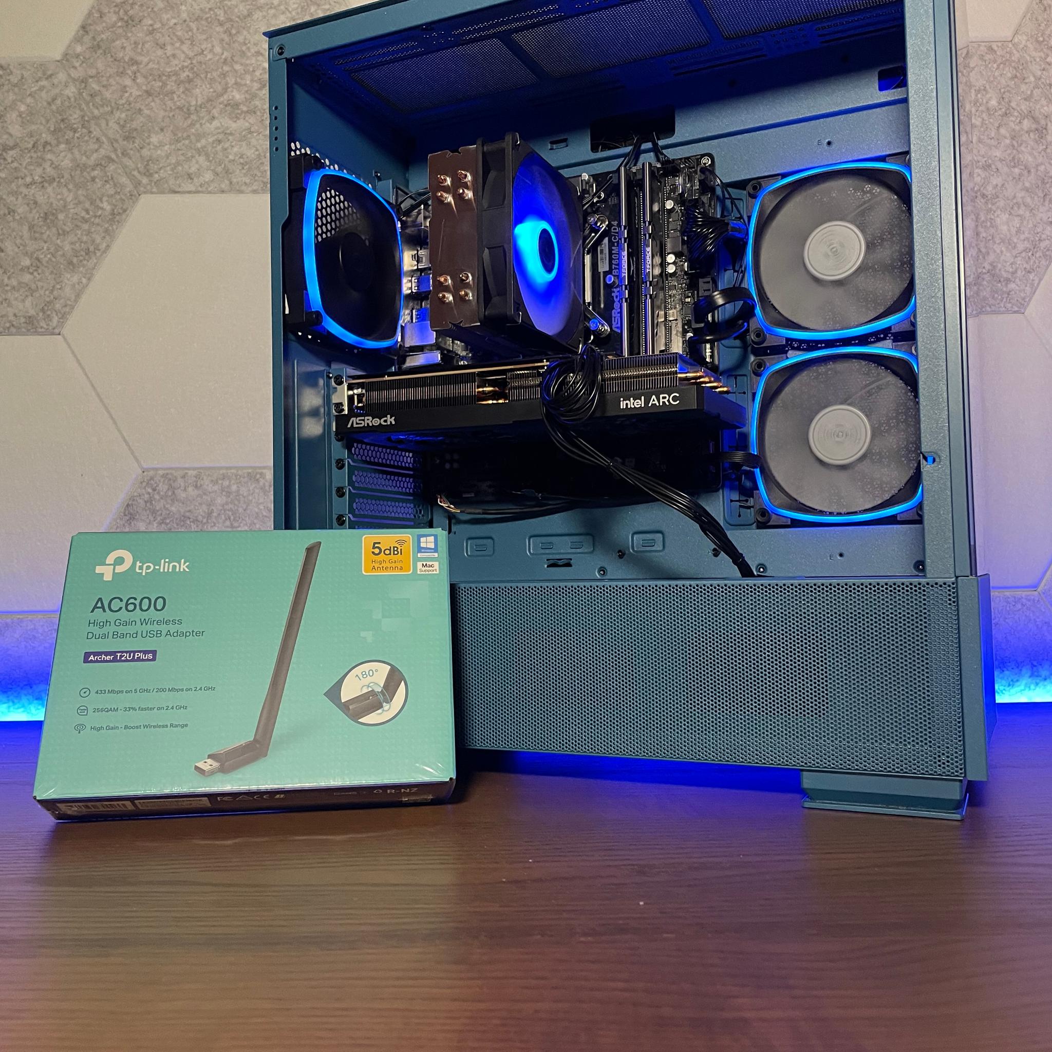🔵 i5 12400F | Intel Arc A750 | WIFI | 500GB SSD | 16GB Ram | Windows 11 🔵