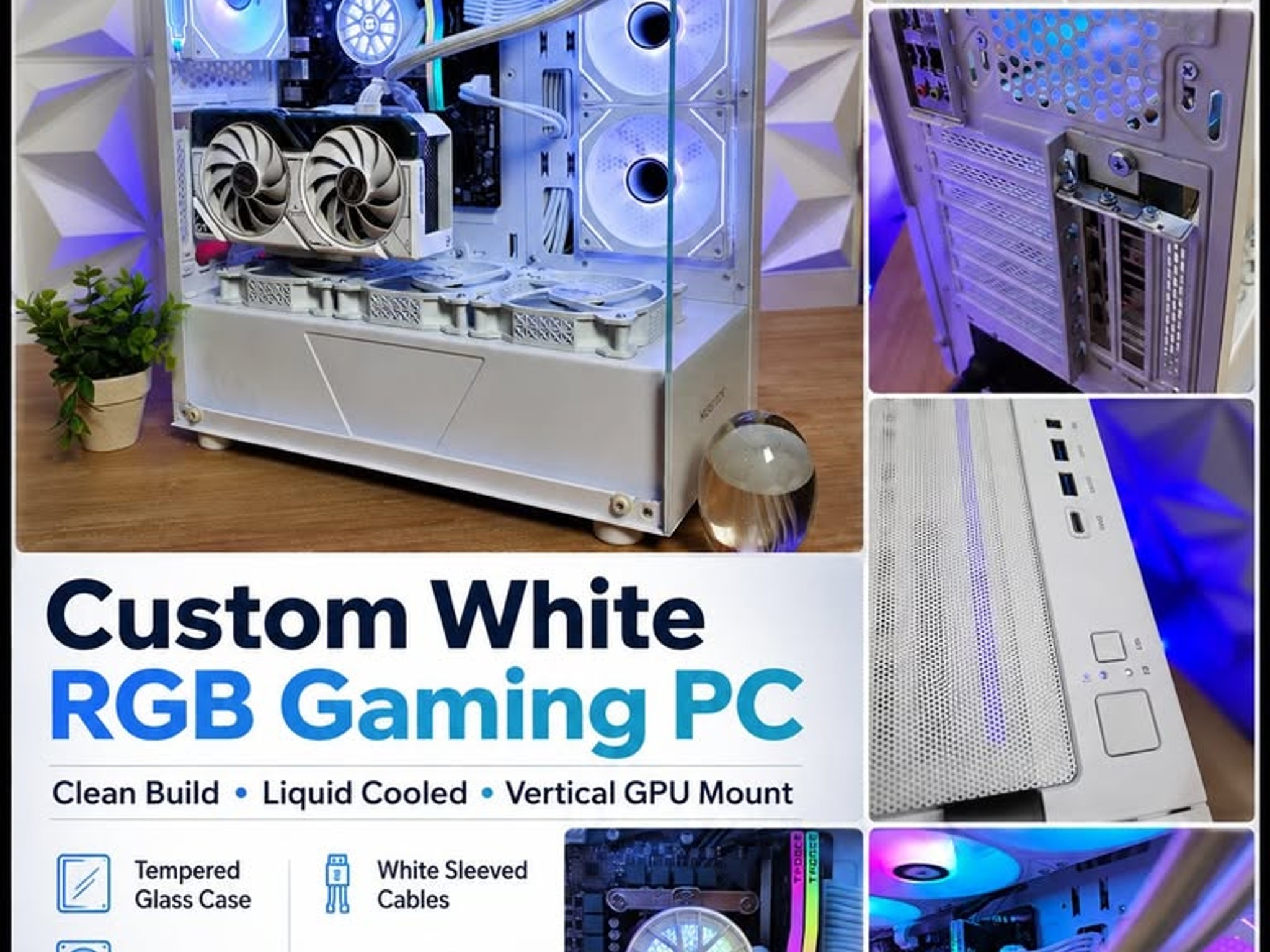 MacroAtoms Gaming PC | RTX 4060 |  Intel Core i5-11400 | AIO | 1440P