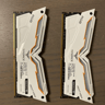 UNTESTED TeamForce NightHawk White RGB RAM 16GB 8X2 3200 MHZ UNTESTED LIQUDATION