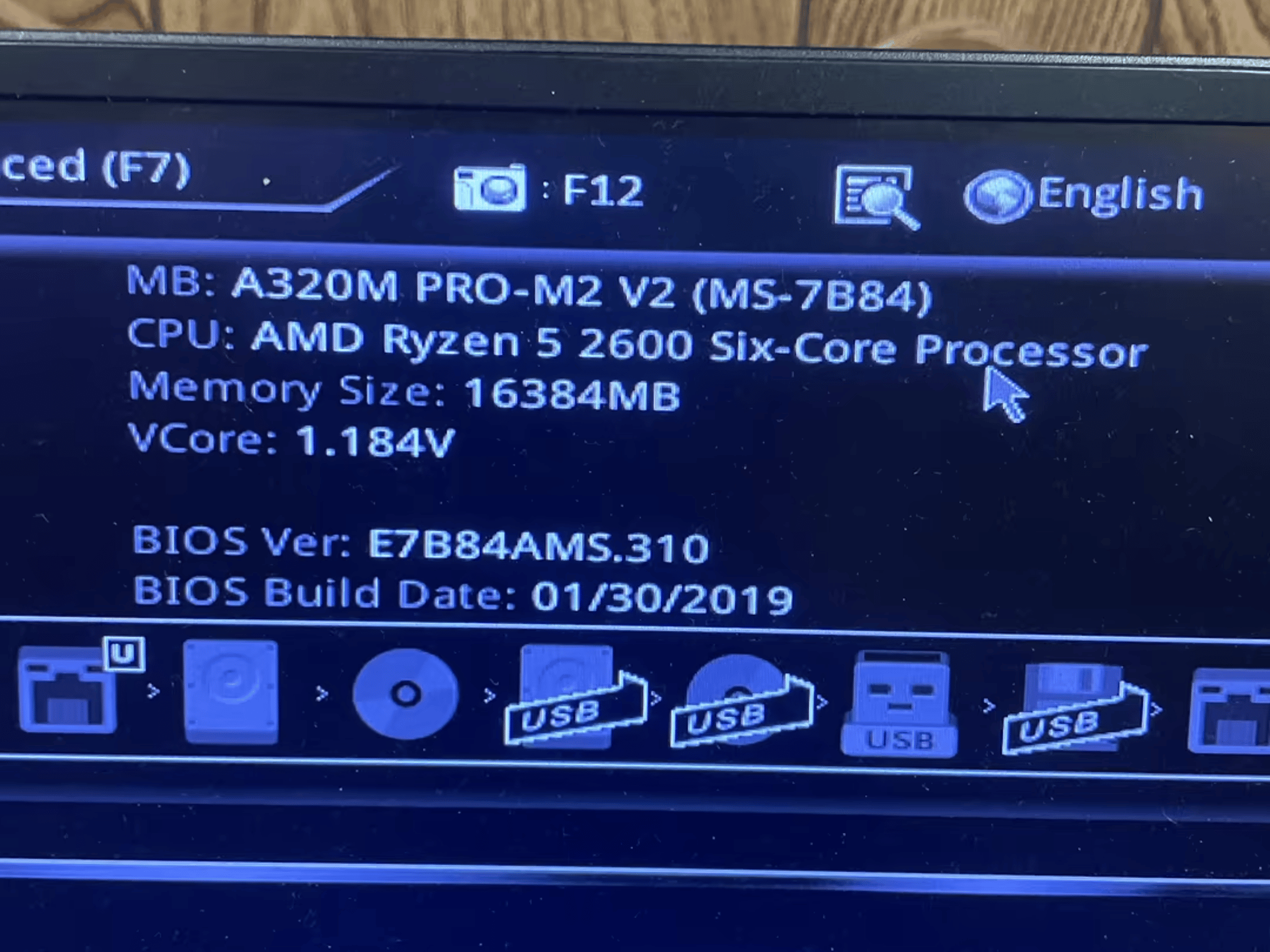 Ryzen 5 2600 CPU MOTHERBOARD RAM BUNDLE