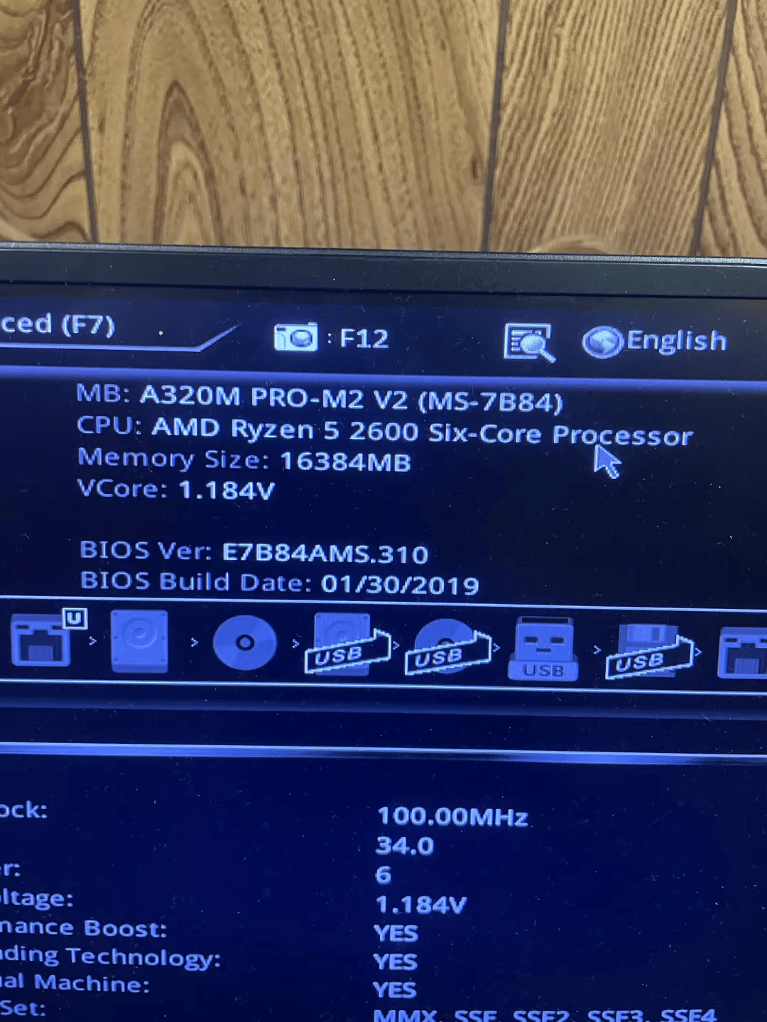 Ryzen 5 2600 CPU MOTHERBOARD RAM BUNDLE