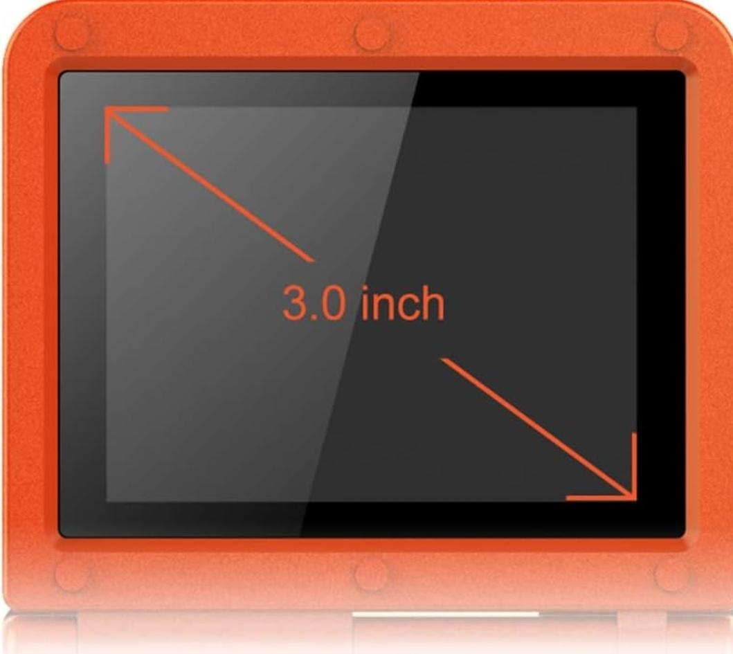 Powkiddy v90 portable gaming handheld clamshell