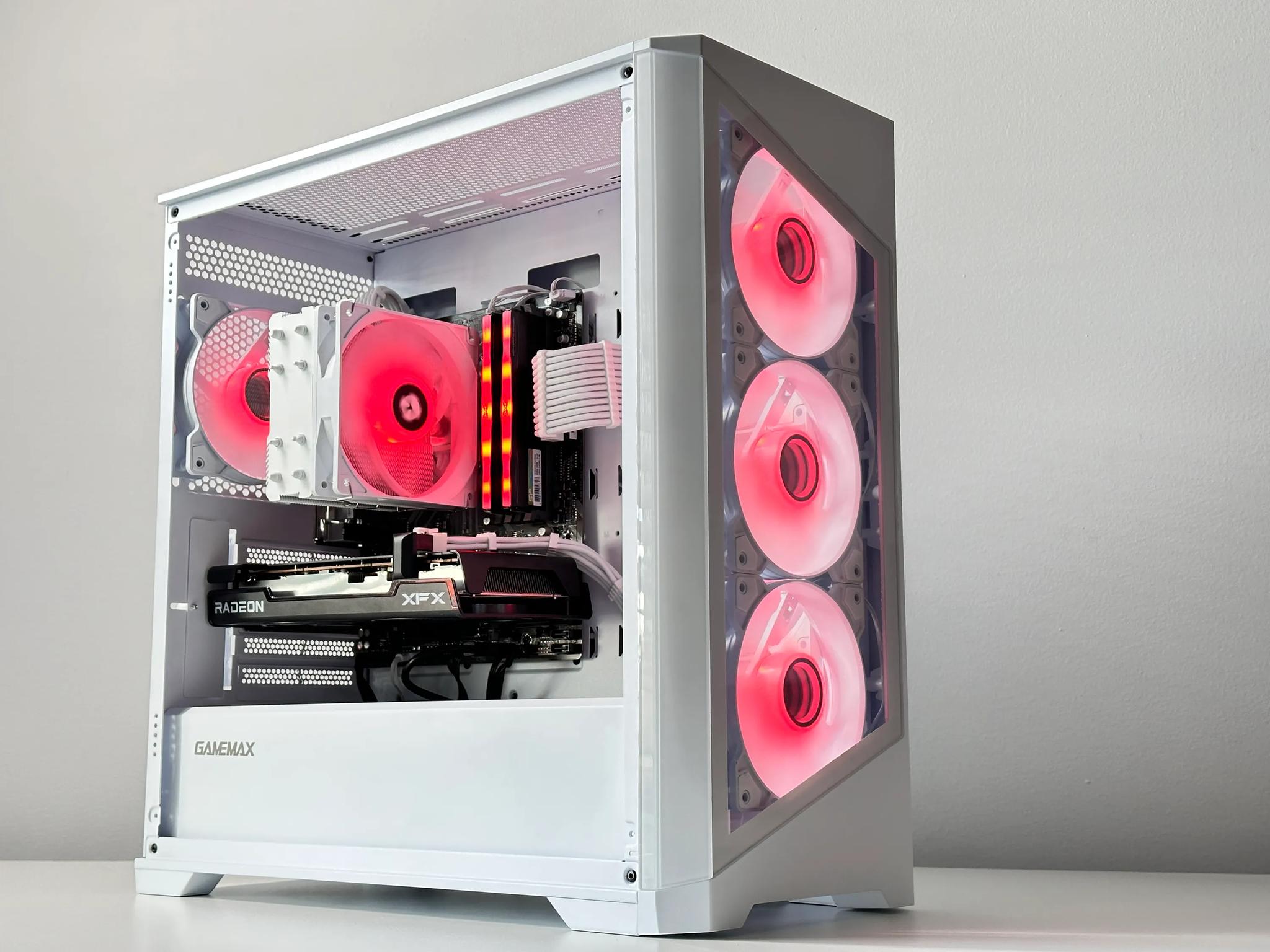 🧊Iceberg🧊 AMD RX 6650 XT 8GB🌨️AMD Ryzen 5 5600X 6Core🌨️32GB DDR4🌨️ 1TB SSD NVME