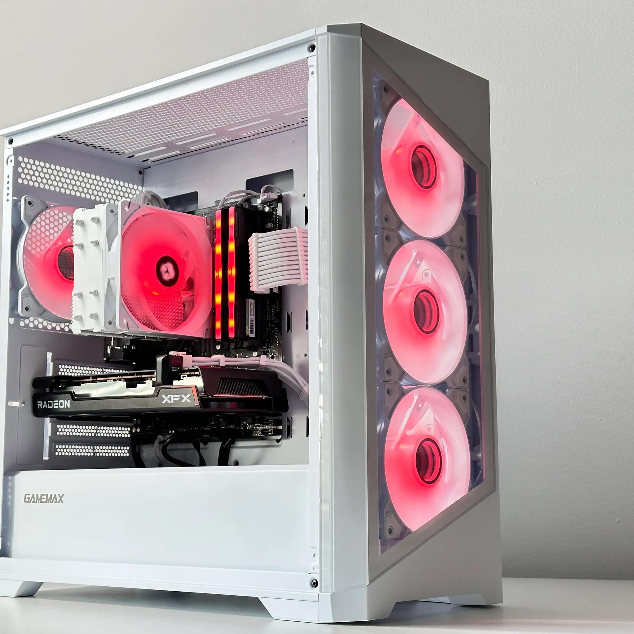 🧊Iceberg🧊 AMD RX 6650 XT 8GB🌨️AMD Ryzen 5 5600X 6Core🌨️32GB DDR4🌨️ 1TB SSD NVME