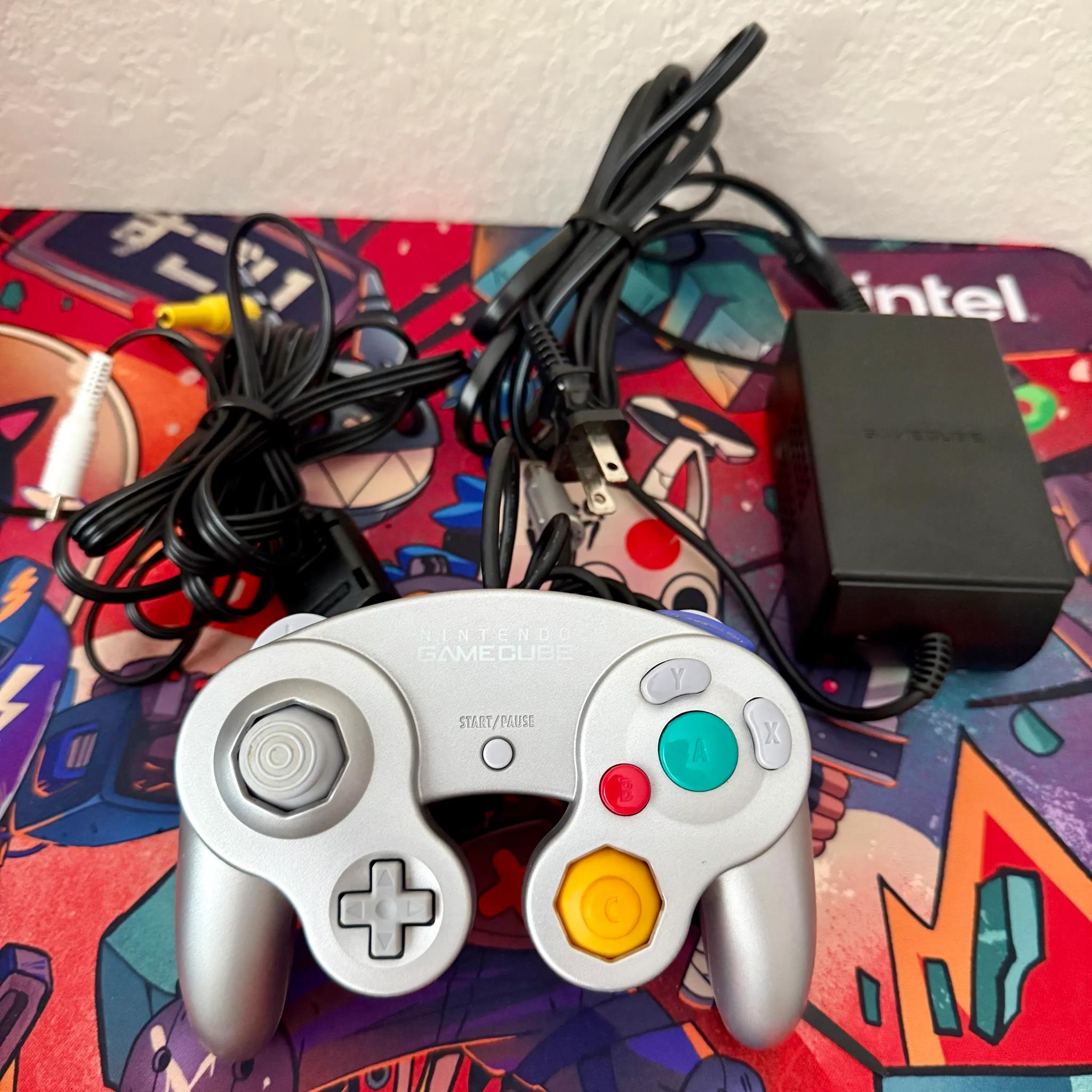 Nintendo GameCube Platinum Console (Silver)