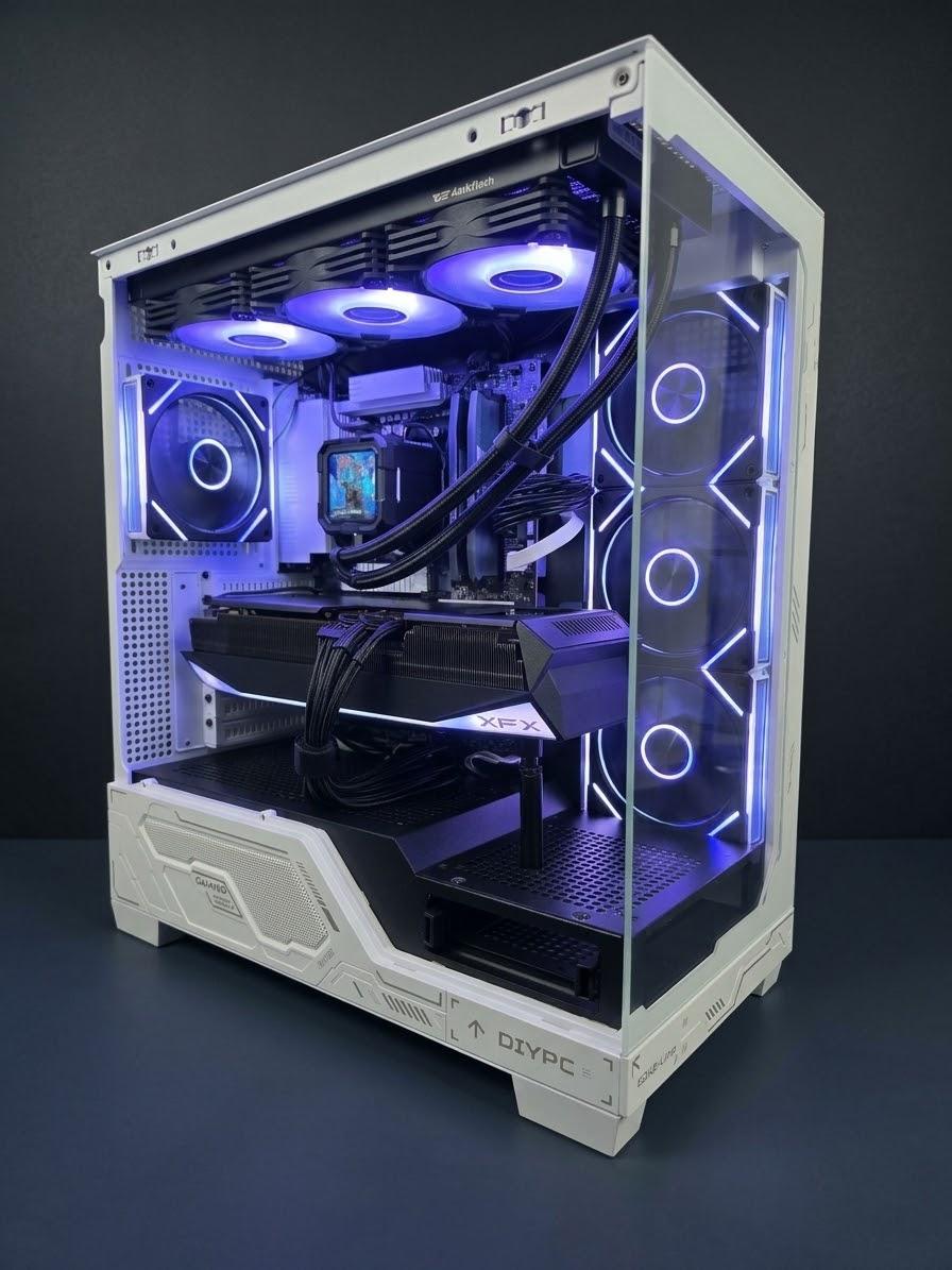 RX 9070 XT-Ryzen 7 9800x3d-32GB DDR5 6000-2TB(1+1) NVME Gaming PC