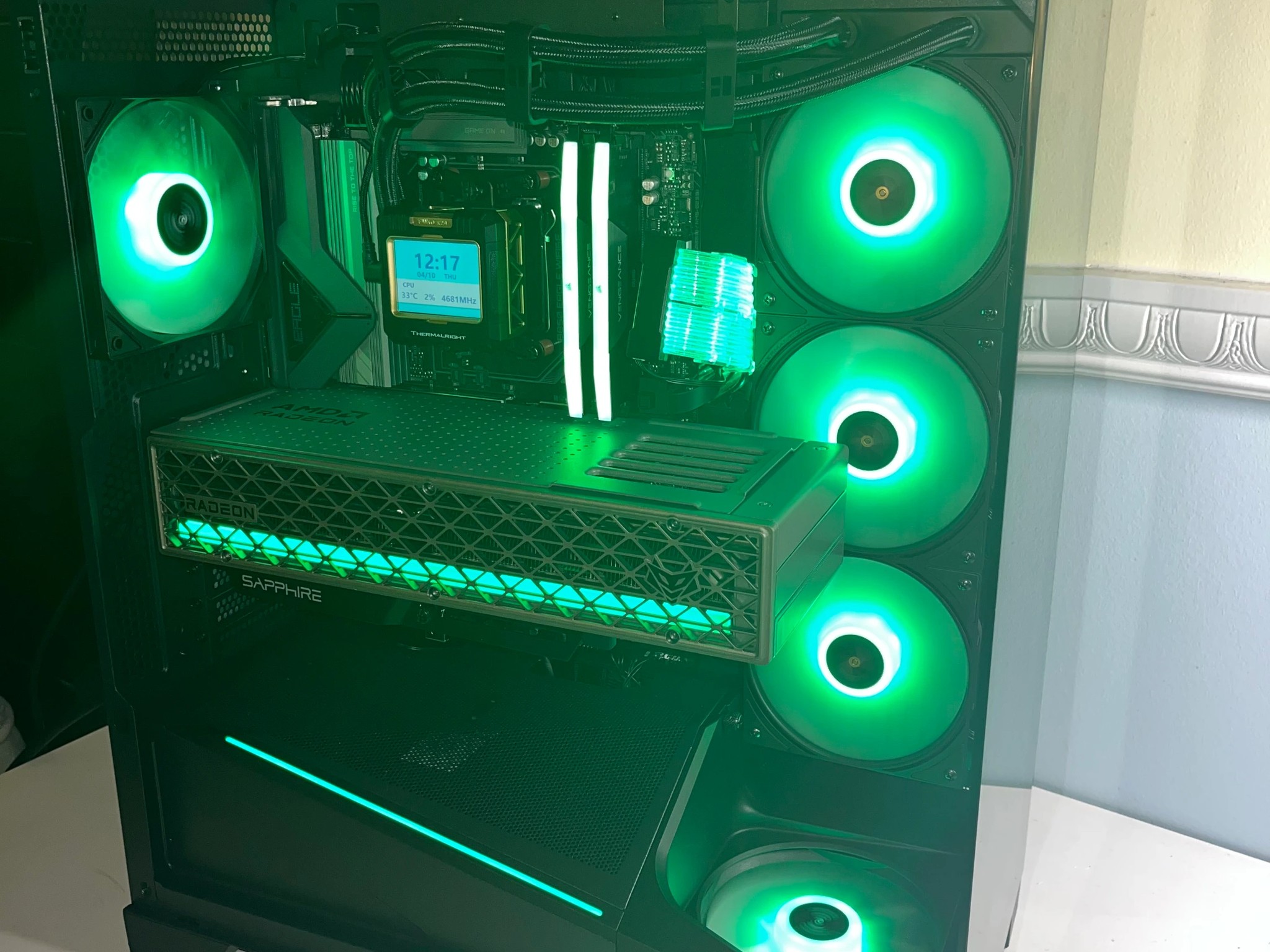 🔥 9070 XT + 9800X3D 🔥|The "Nitroflare"| Gaming PC