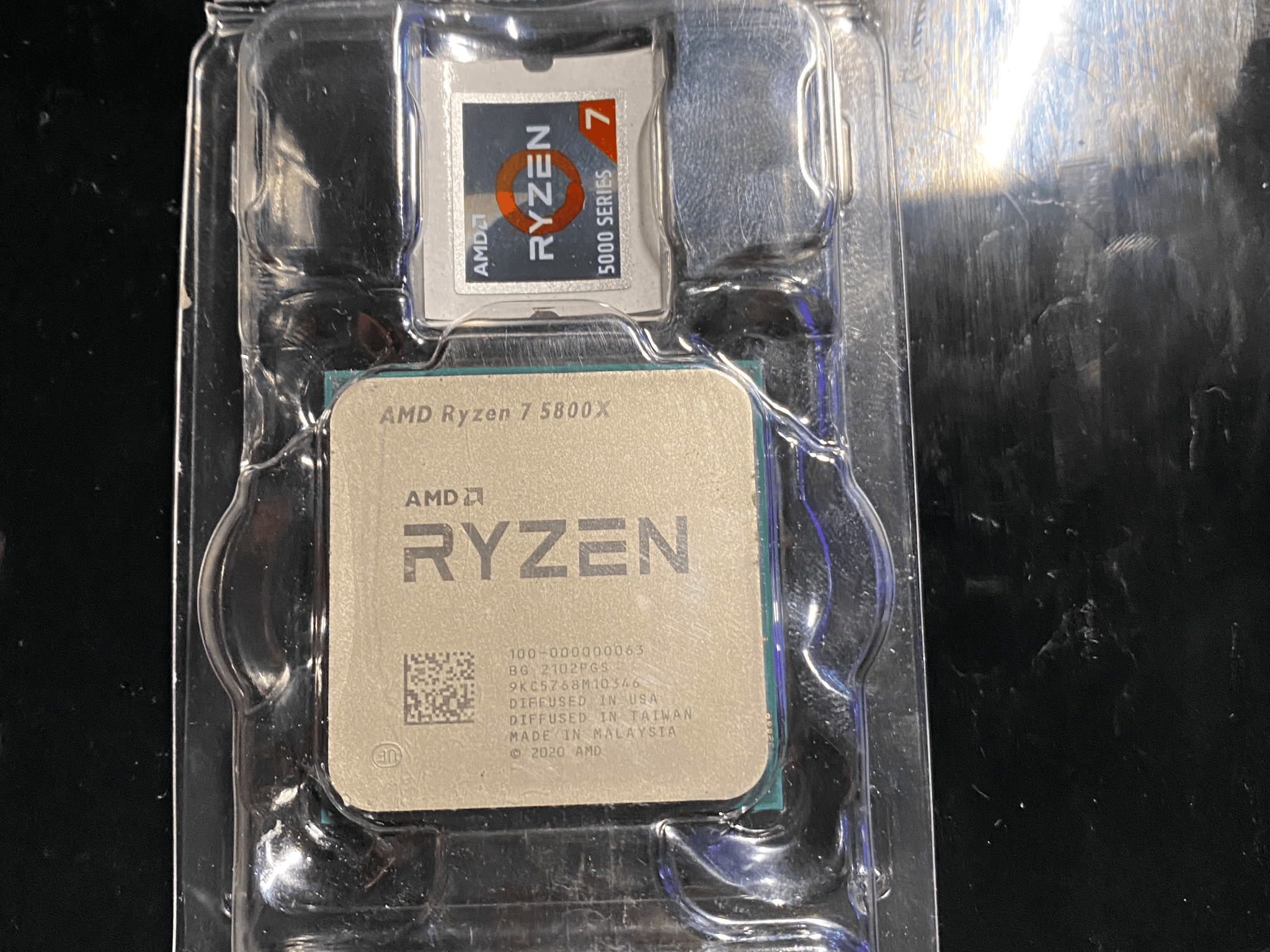 AMD Ryzen 7 5800x 8-Core 16-Thread processor