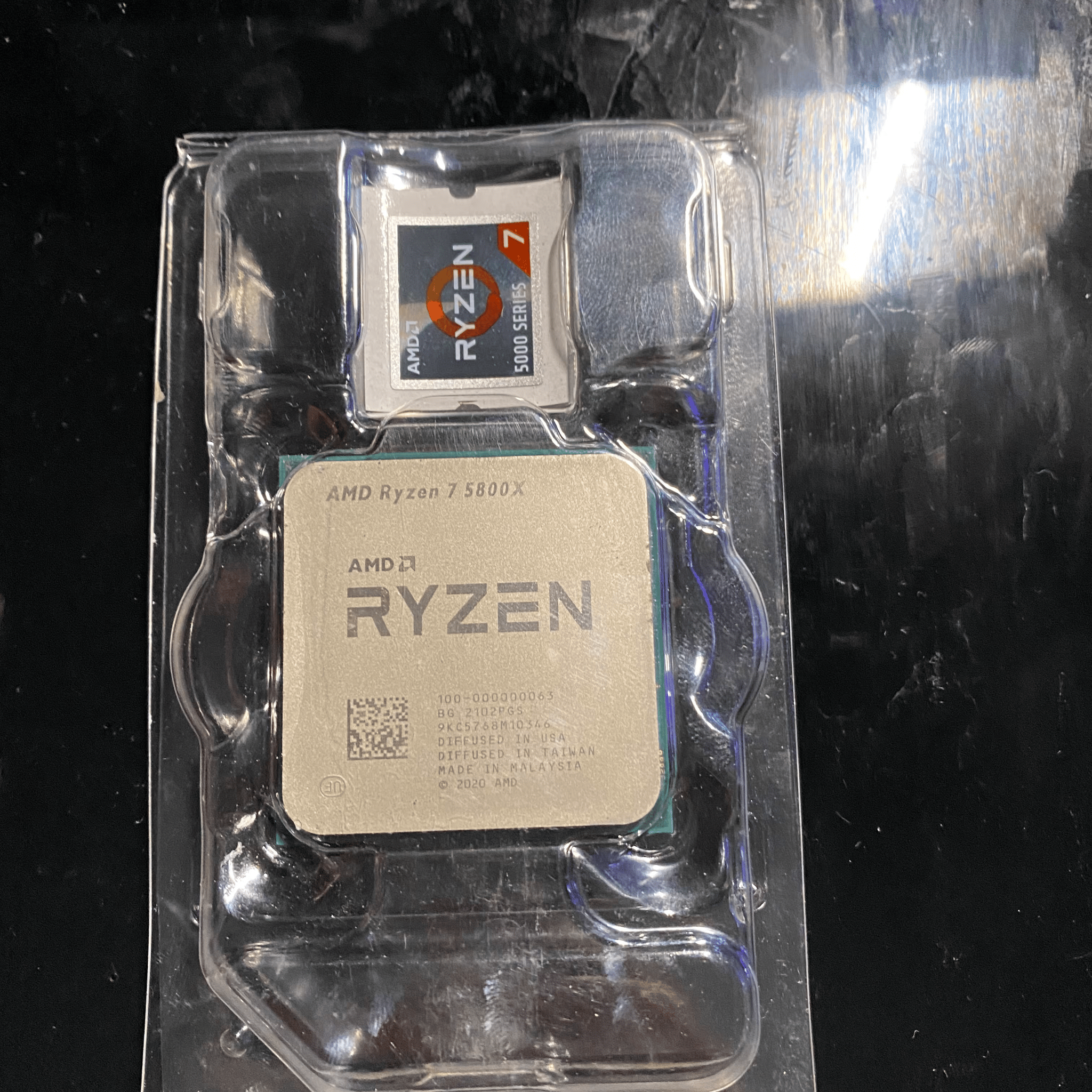 AMD Ryzen 7 5800x 8-Core 16-Thread processor