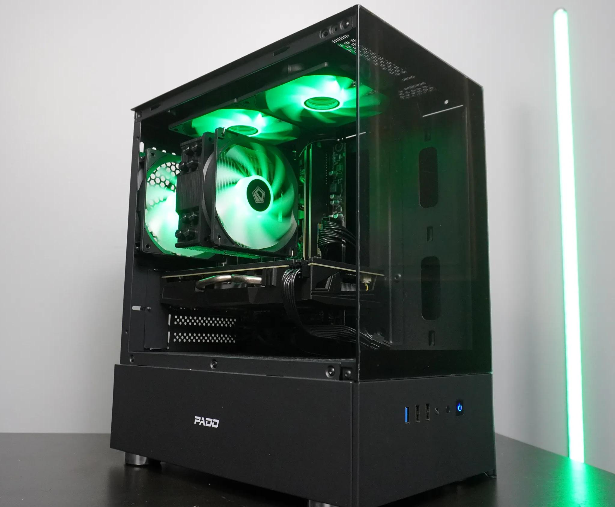 🖤STEALTH🖤 1080p Value MACHINE 🧡RX 580 8gb 🧡Ryzen 5 4500 | 1TB NVME | 16GB DDR4 | WIFI