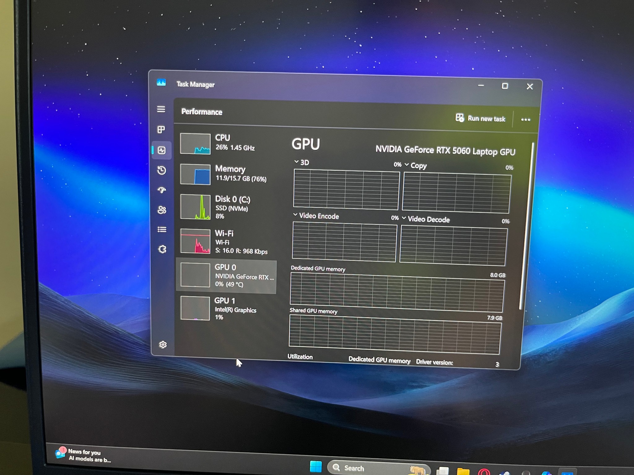 🛸👽Alienware Aurora 16 Gaming laptop/ RTX 5060/ I7 240h/ 16gb DDR5/ 1Tb. READ