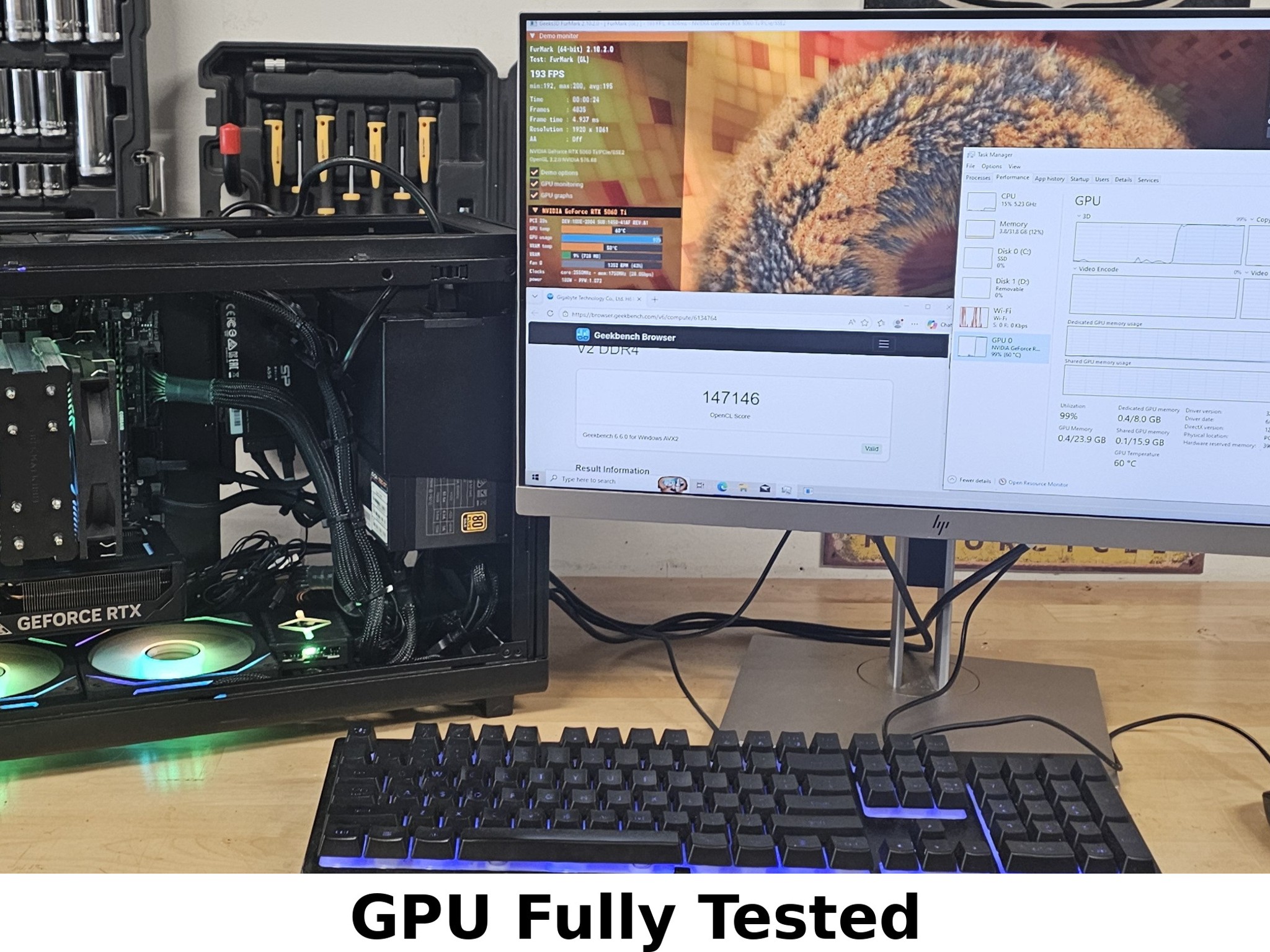 RTX 5060 Ti Gigabyte WINDFORCE 8GB