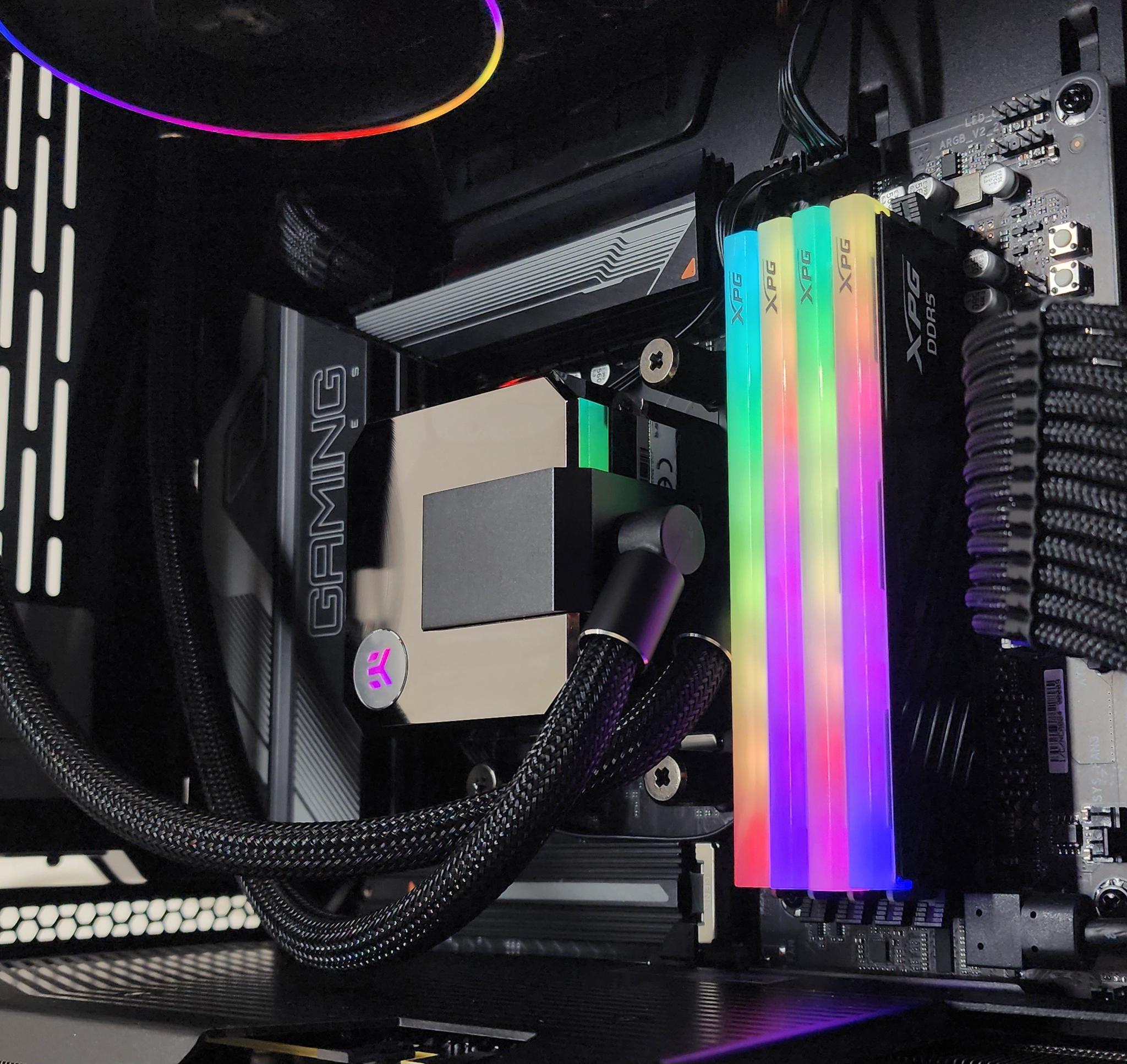 Gaming PC Ryzen 9 9900X 64GB RAM 4TB SSD RX 9070 XT 16GB Windows 11 Computer