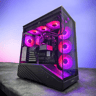 Lian Li V100 Gaming PC + RTX 4070 + Intel Core Ultra 245KF + 32GB DDR5 + 1TB M.2