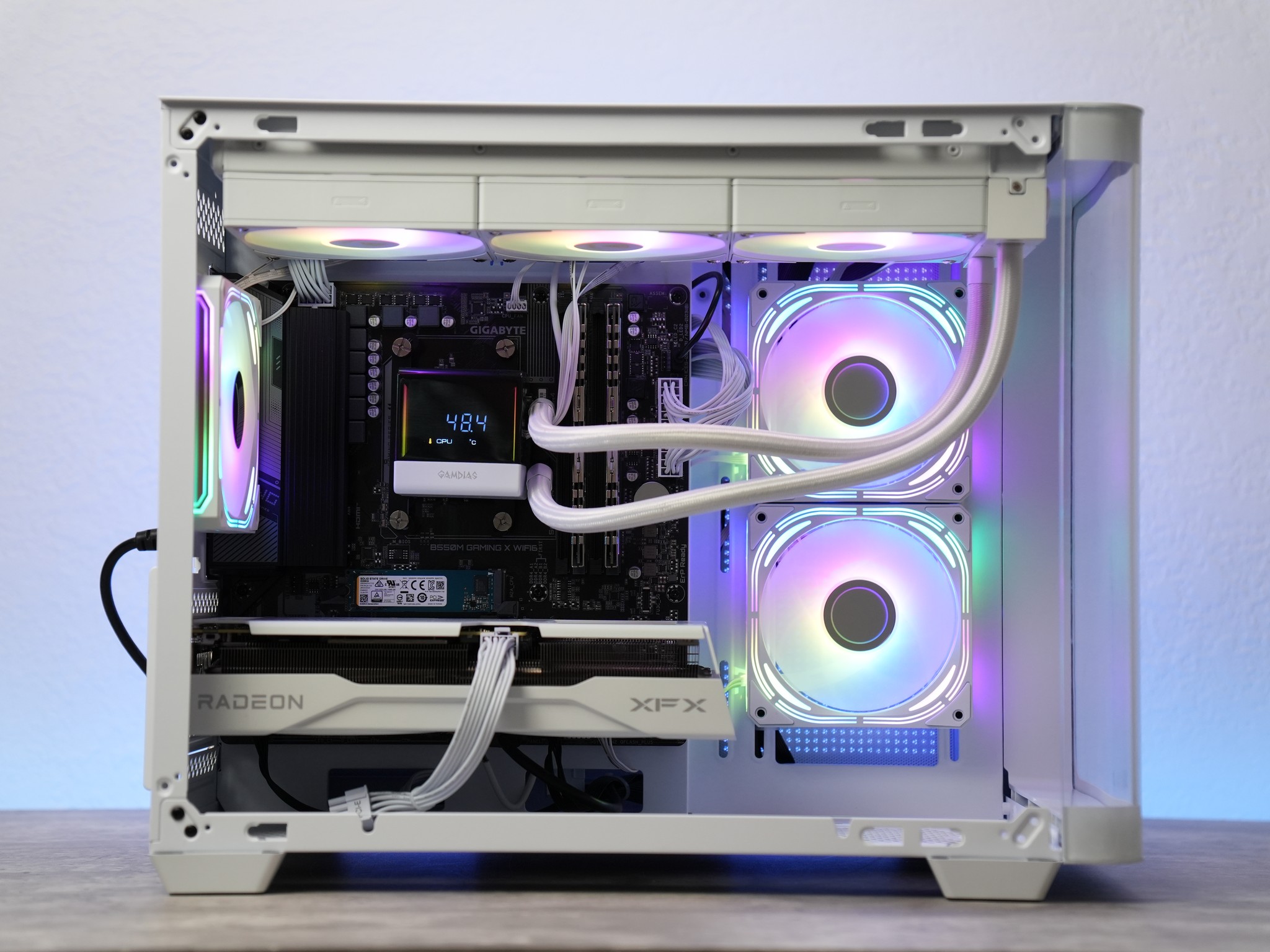 Gaming PC | RX 9060XT | RYZEN 7 5700X | 16GB DDR4 | 1TB SSD | WIFI & BT | WINDOWS 11