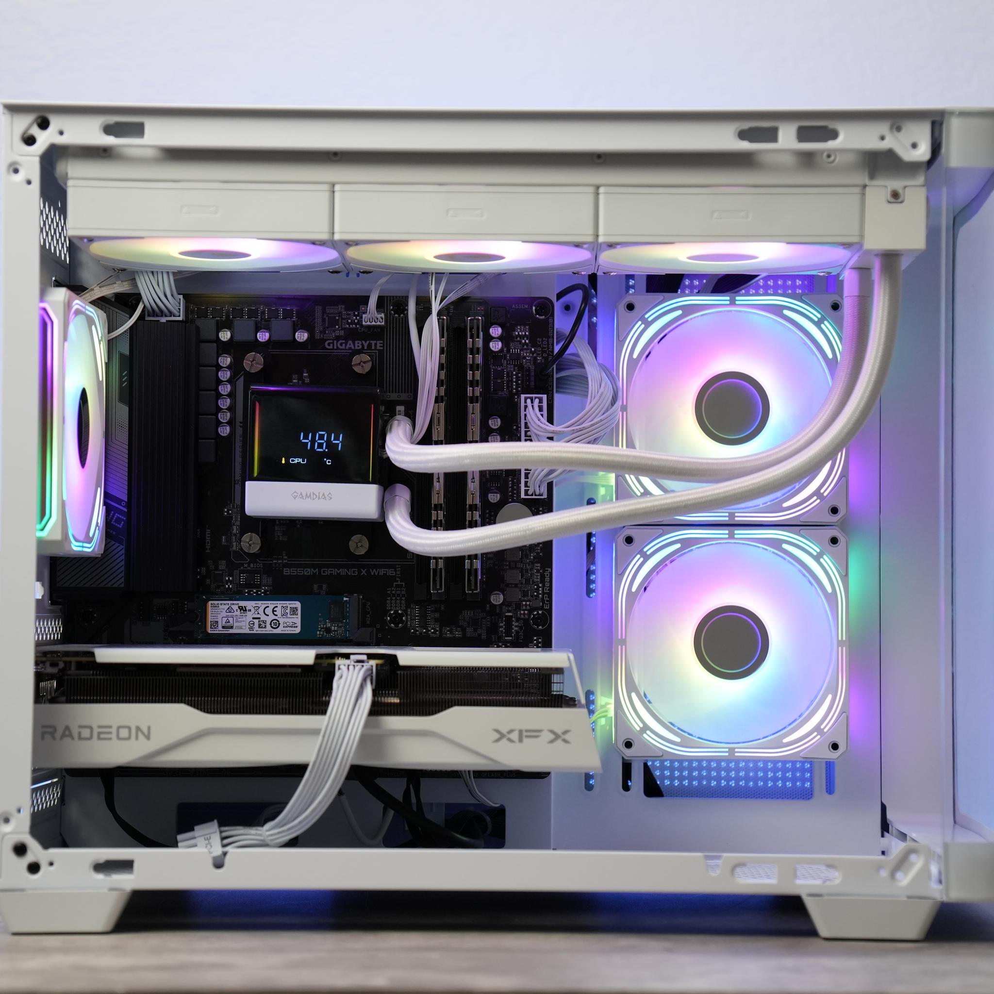 Gaming PC | RX 9060XT | RYZEN 7 5700X | 16GB DDR4 | 1TB SSD | WIFI & BT | WINDOWS 11