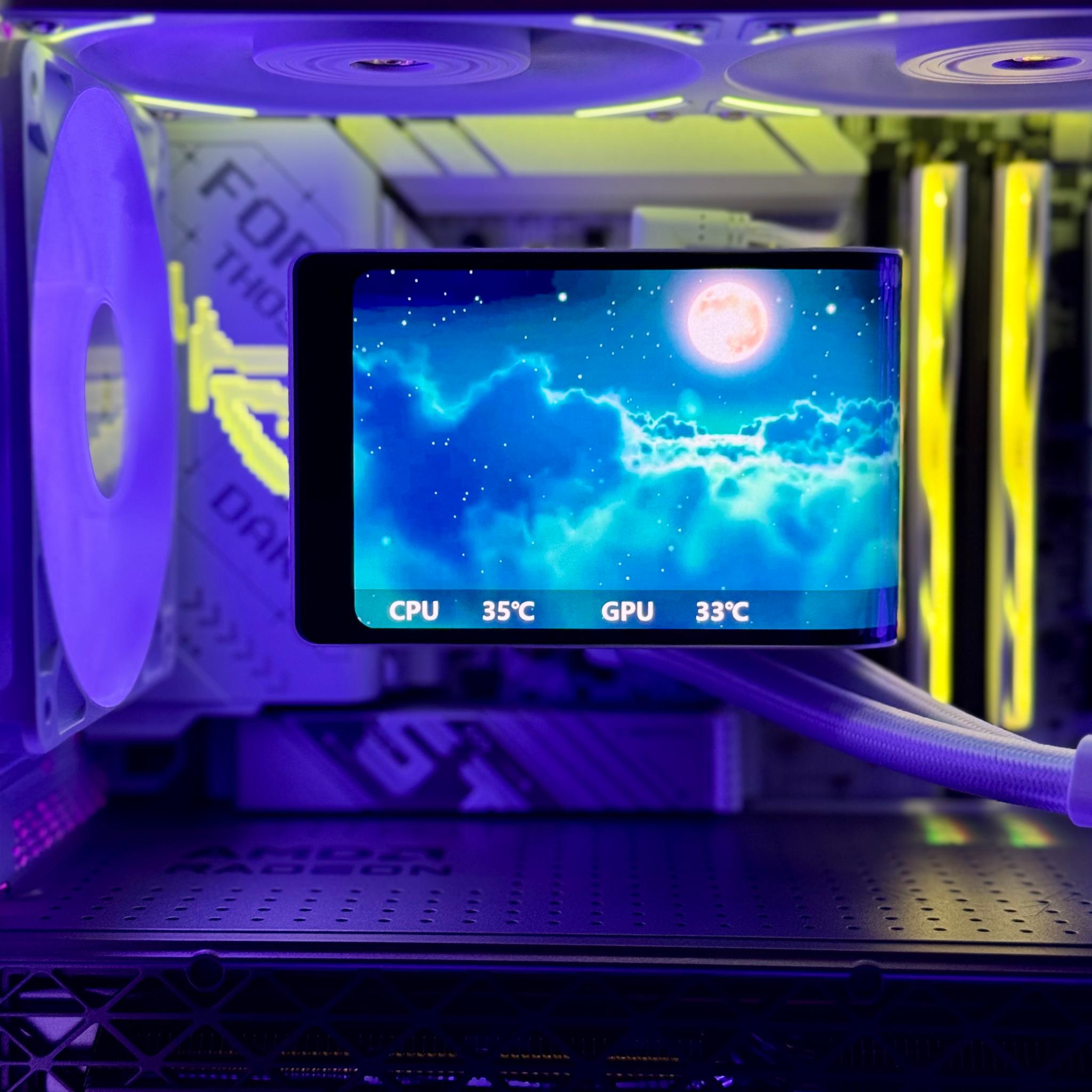 Dreamscape - Ryzen 9850X3D | Sapphire Nitro+ RX 9070 XT | 32GB DDR5 6000MT/s | 2TB SSD NVMe | WiFi 7