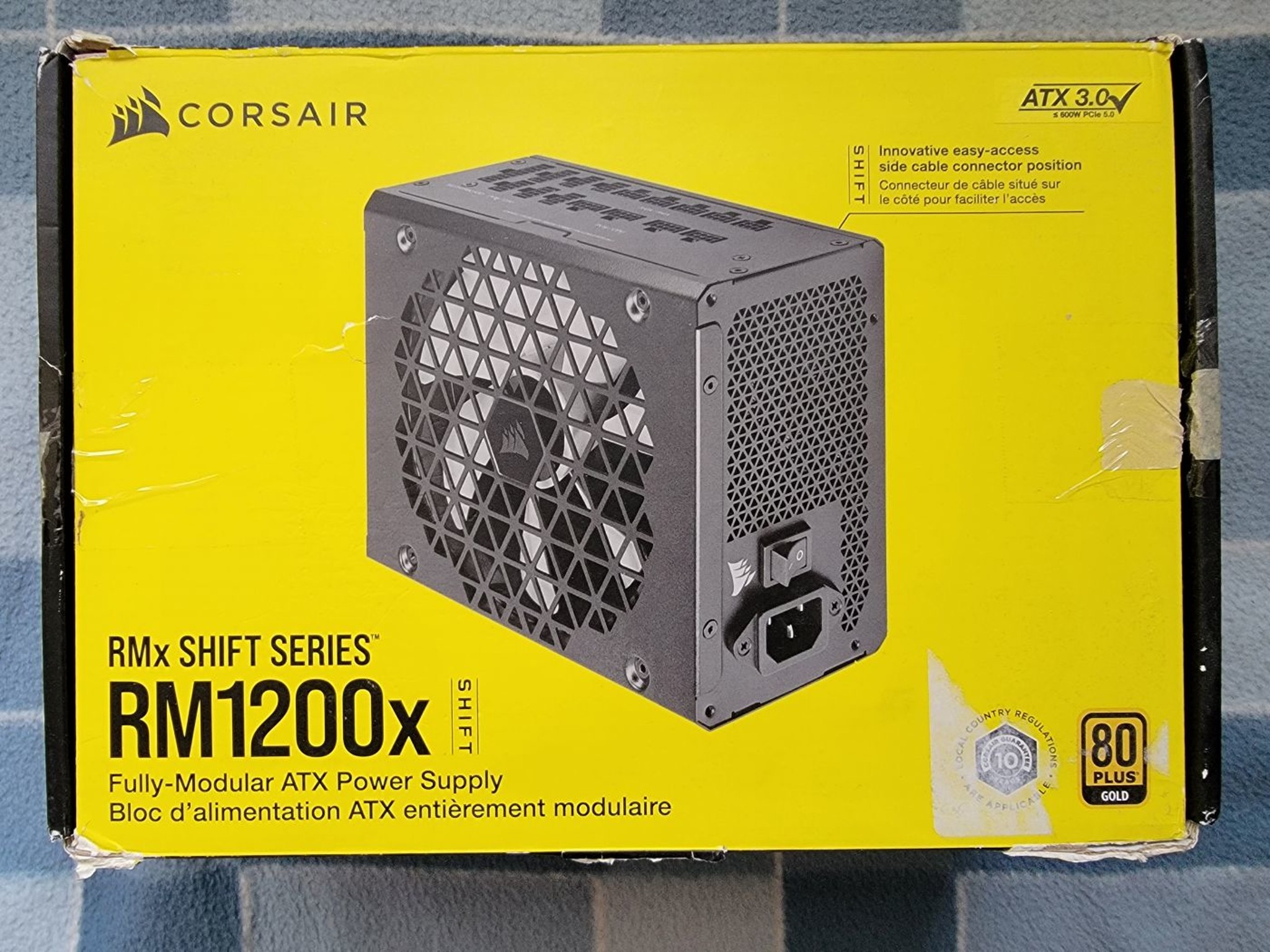 Corsair RM1200x 1200w Gold PSU - RMx Shift Series - Used