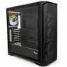Rosewill ACA502B ATX Mid-Tower PC Gaming Case Front Mesh Panel, Tempered Glass Side Panel, ARGB Fans