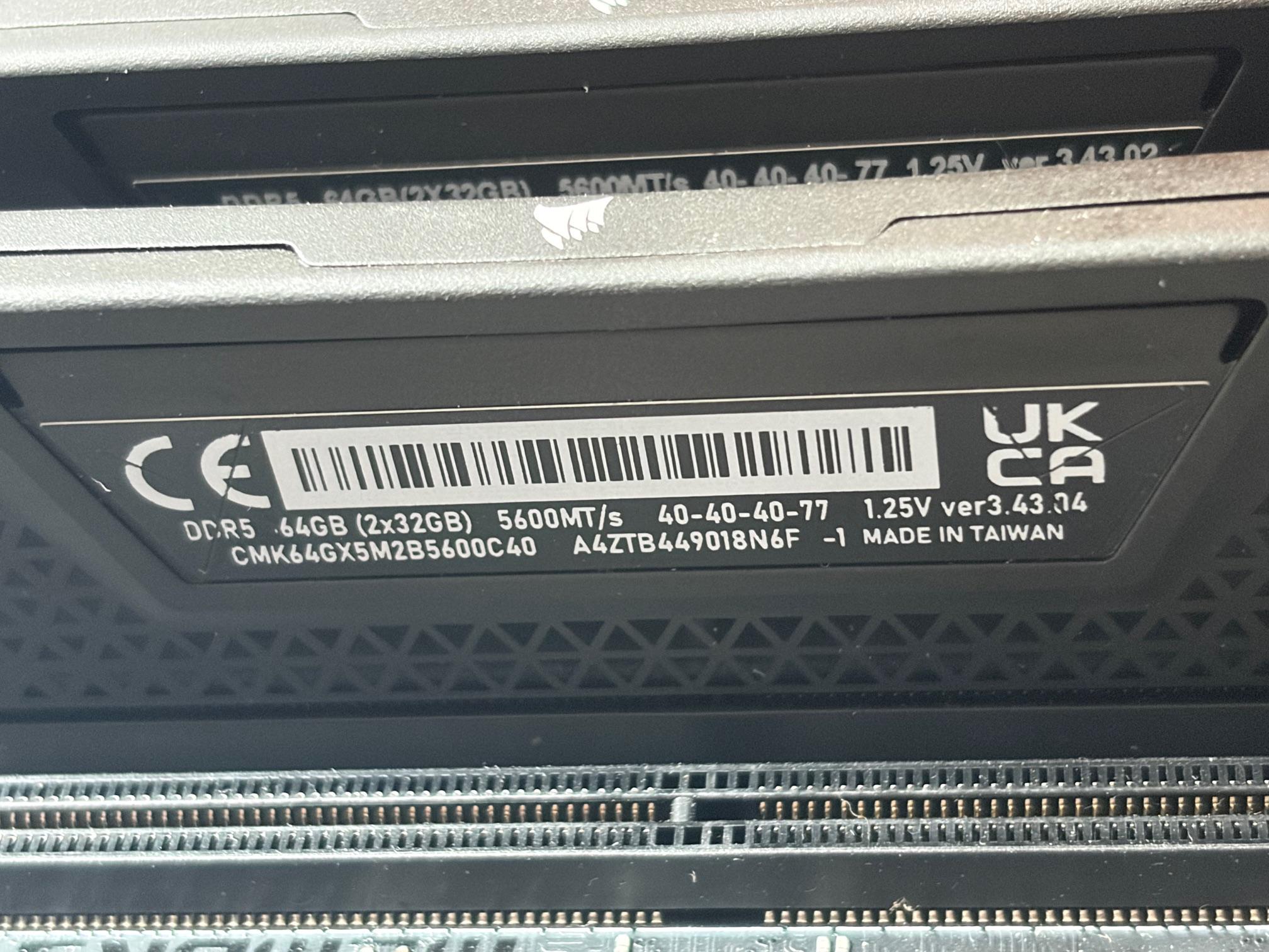 i5 14400f + B760 Motherboard + 64GB DDR5 + 1TB Gen 4.0 NVMe