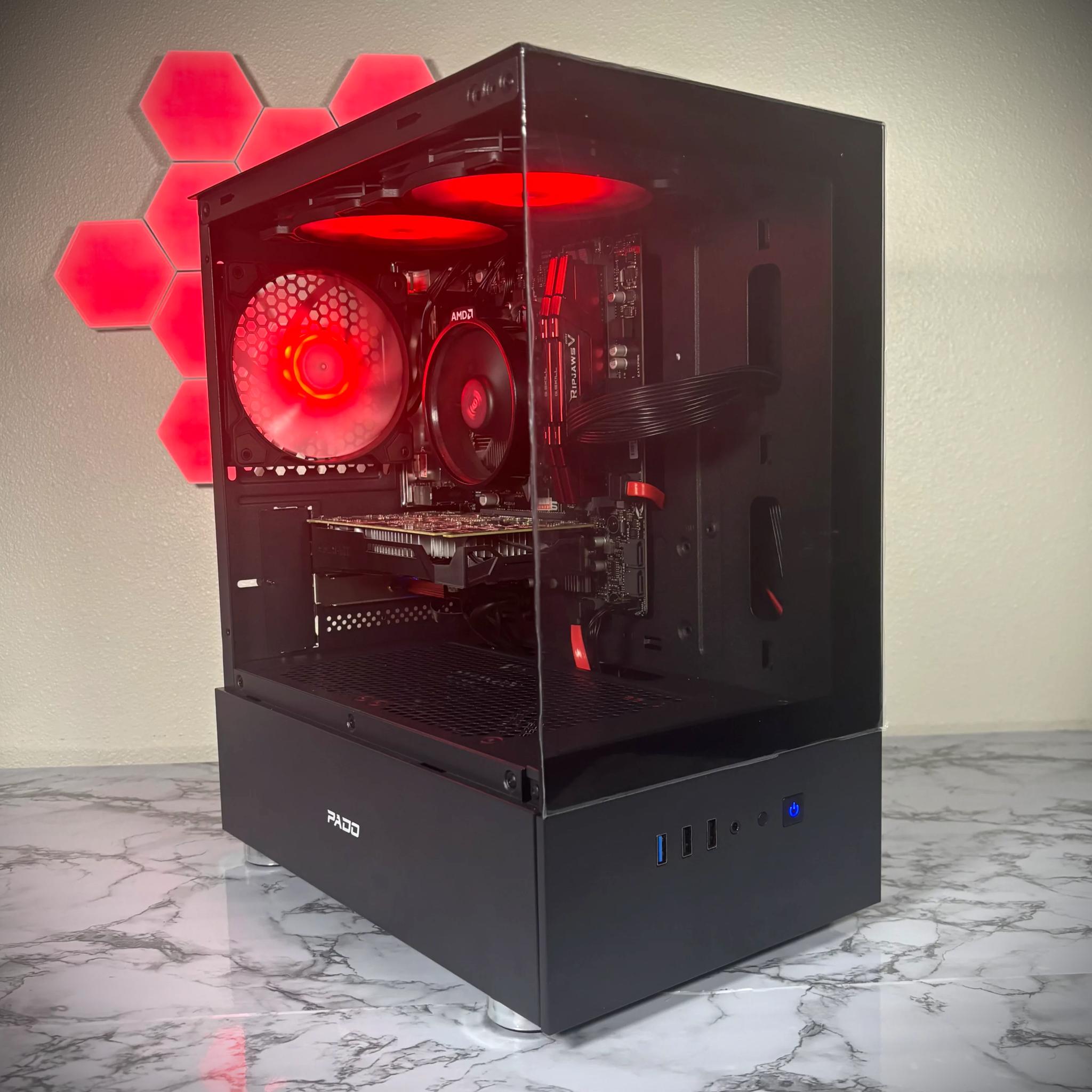 🔴⚫️ | Ryzen 5 1600 + GTX 1050Ti | 16GB | WiFi & BT INCLUDED