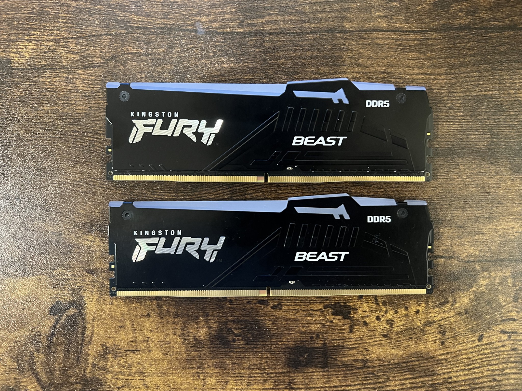 64GB (2x32GB) DDR5-6000MHz CL40 Kingston FURY Beast RGB RAM Memory