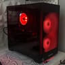 High End All Black Gaming Pc (5800x3D RX 7600 16GB RAM WIFI)