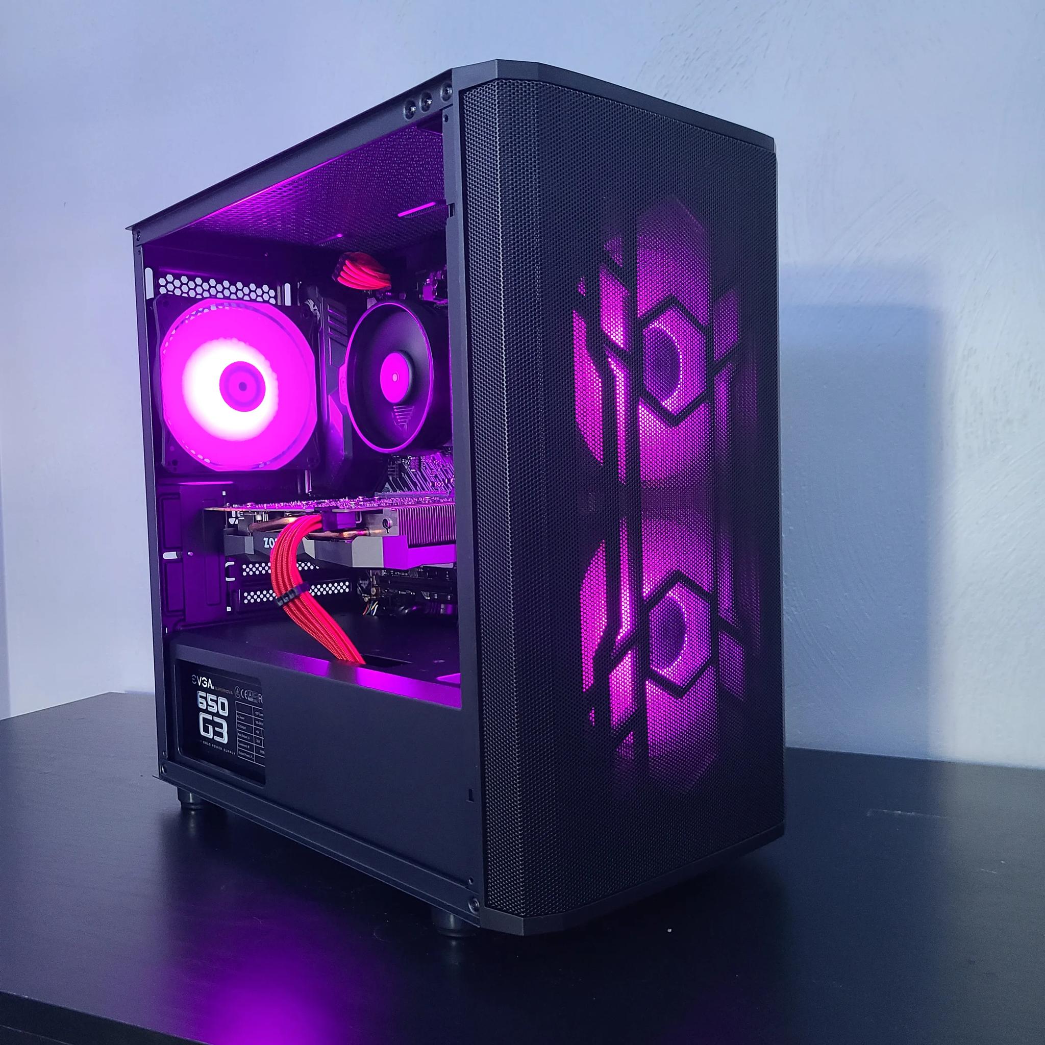 ⚫🔴 Scarlet Noir ⚫🔴 GTX 1060 6GB + Ryzen 5 1600