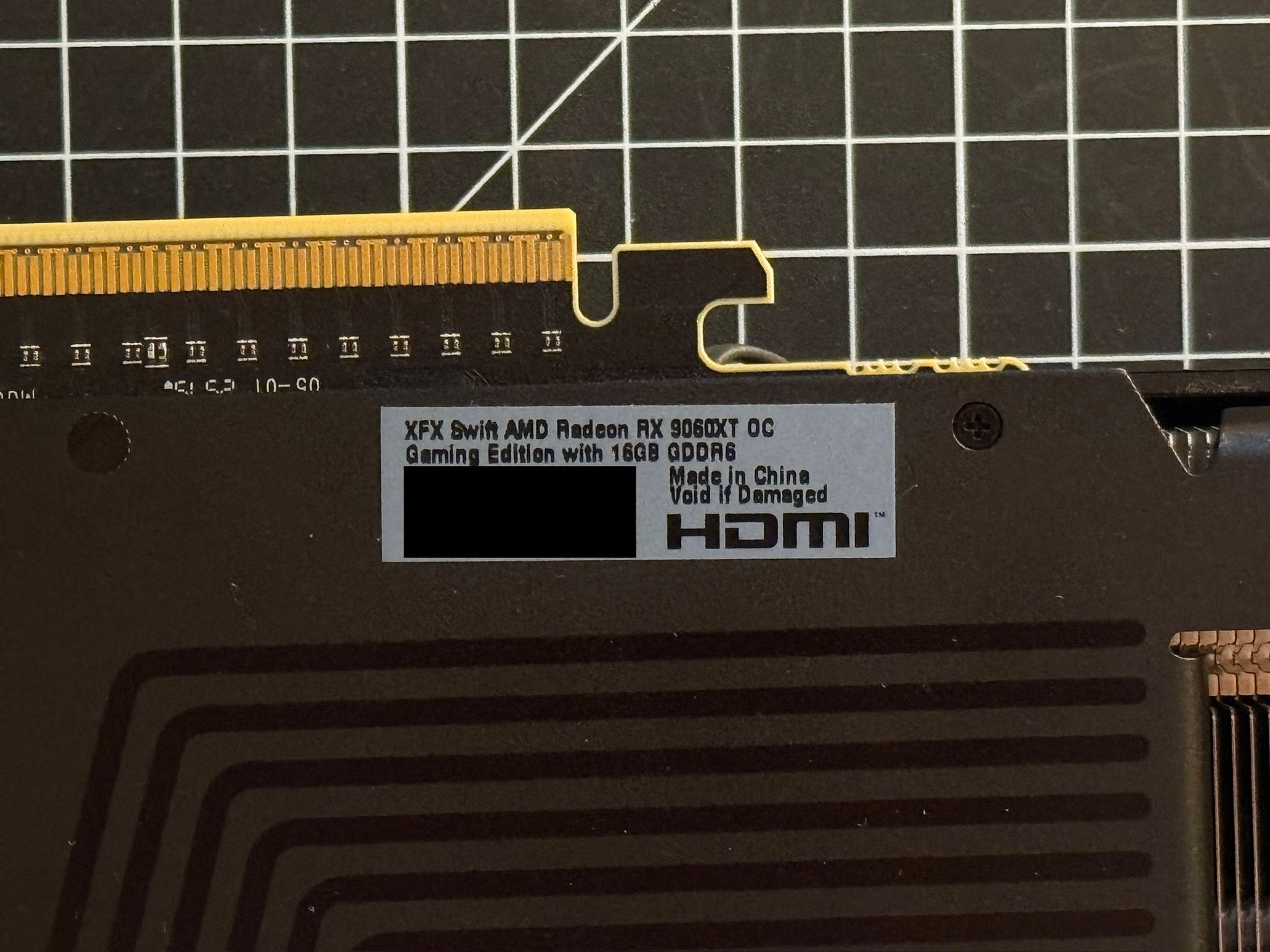 XFX - Swift AMD Radeon RX 9060XT 16GB GDDR6 LIKE NEW CONDITION