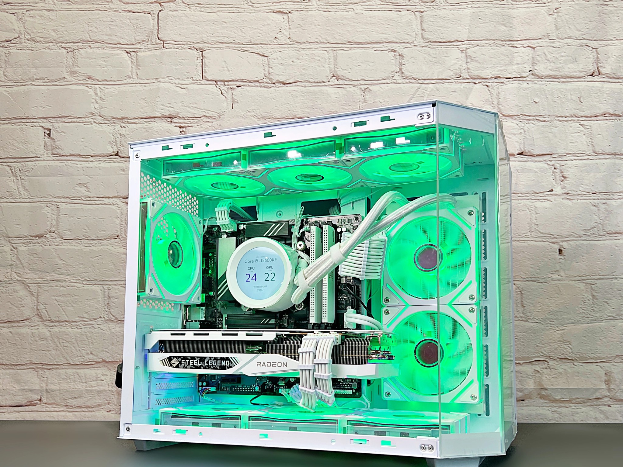 Intel i5 12600KF RX 7800 XT 32GB DDR5 1TB M.2 Win 11Pro Gaming PC