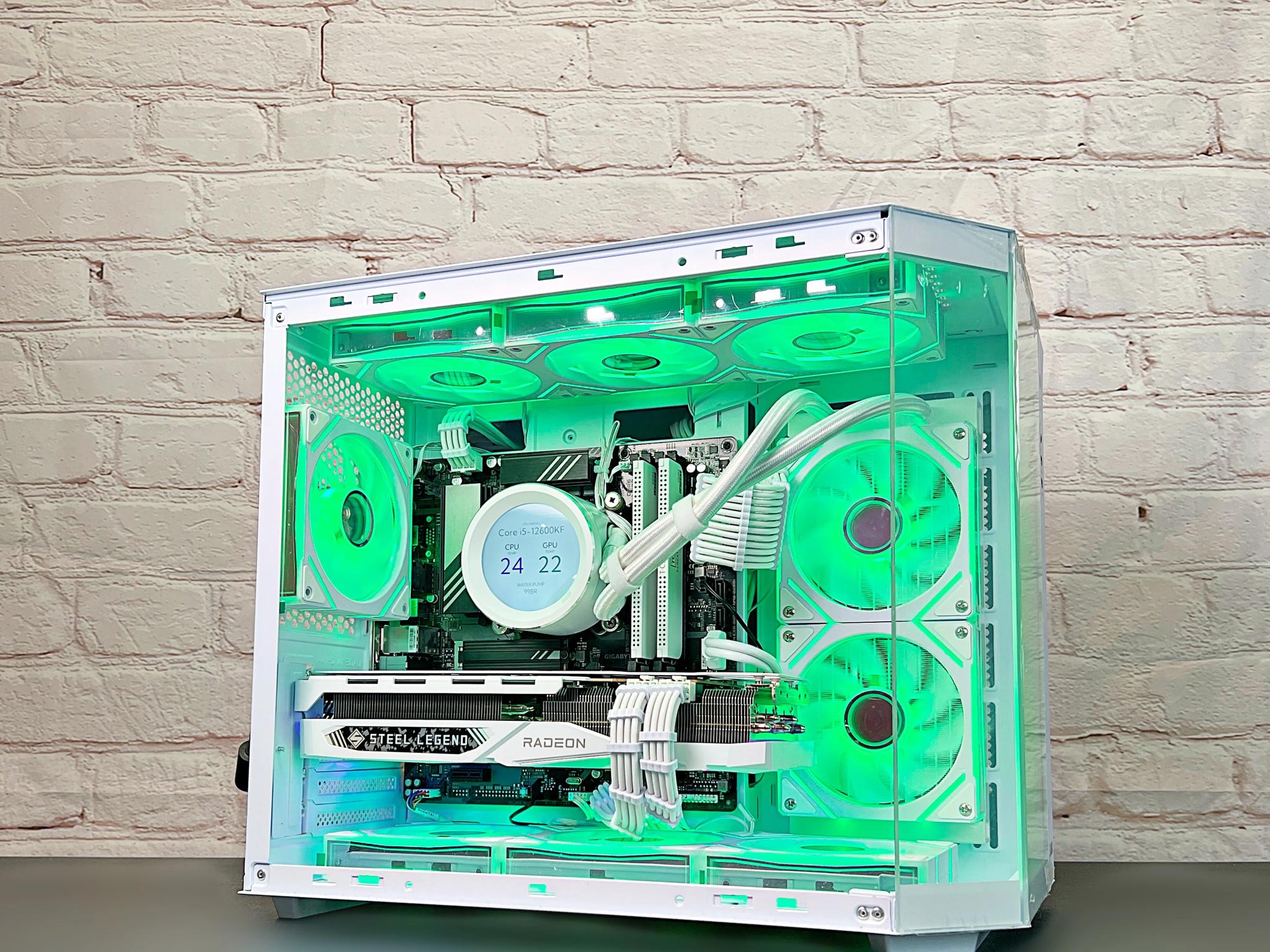 Intel i5 12600KF RX 7800 XT 32GB DDR5 1TB M.2 Win 11Pro Gaming PC