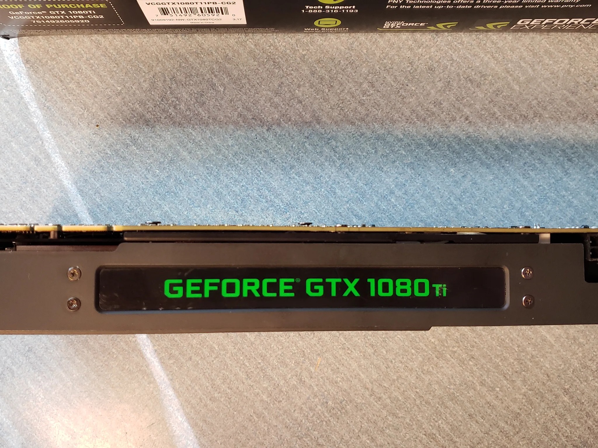 PNY GTX 1080 Ti 11gb graphics card